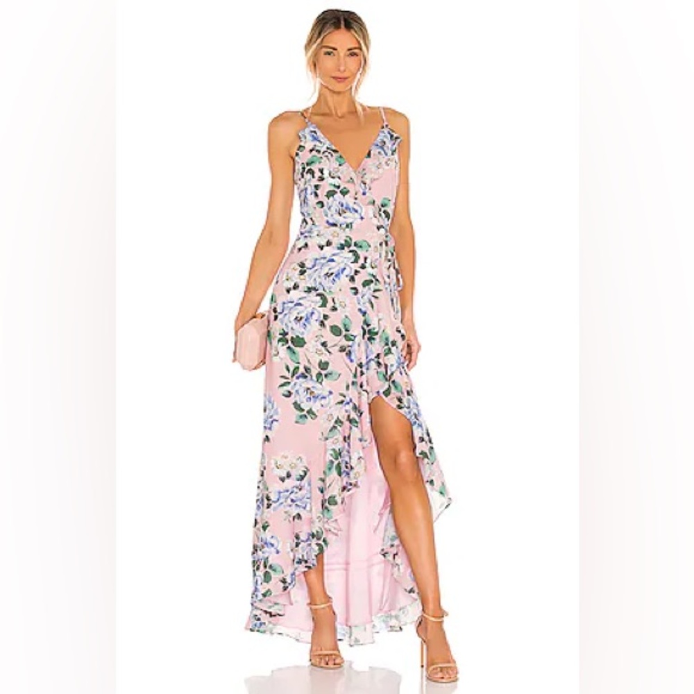 YUMI KIM FLORAL WRAP DRESS